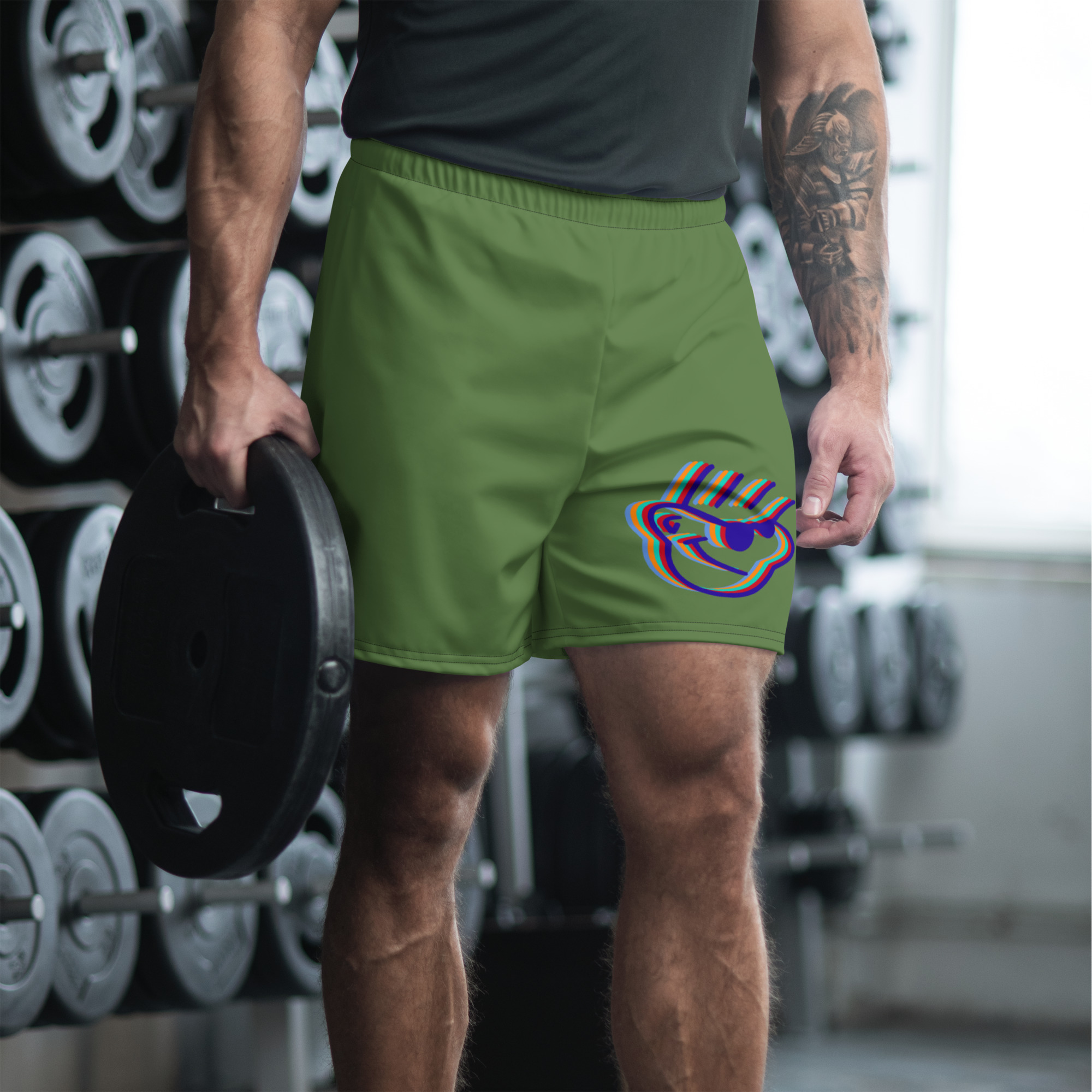 BigDan Multi Color Logo sportshorts